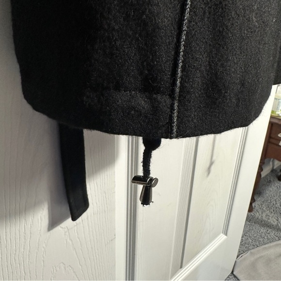 Bijenkorf Collection Eur. sz. 44 (US 12) heavyweight coat, wool blend, winter - Picture 6 of 16